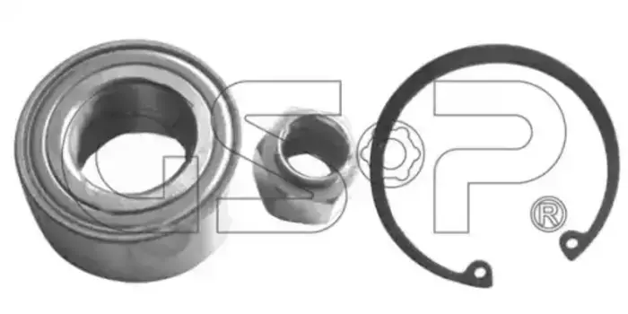 к-кт подшипника ступицы пер.!\ Peugeot 306/106/206, Citroen Xsara/C3 98>