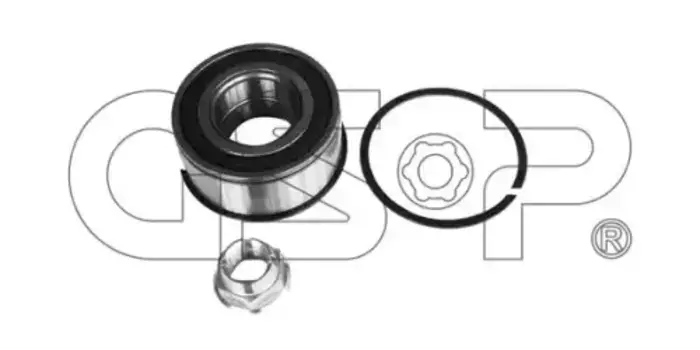 к-кт подшипника ступицы пер.! с ABS\ Renault Laguna all 97-01