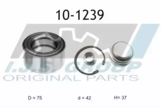 к-кт подшипника ступицы перед.!\ MB W168 97> 10-1239 IJS