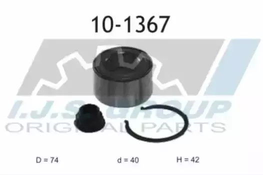 к-кт подшипника ступицы перед.!\ Toyota Avensis AT220/AZT220/CDT220/CT220/ST220/ZZT220 10-1367 IJS