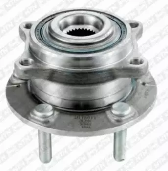 к-кт подшипника ступицы перед.+зад.! со ступицей, с ABS\ Hyundai Santa Fe 2.2/2.7i/CRDi 06> R184.34 SNR