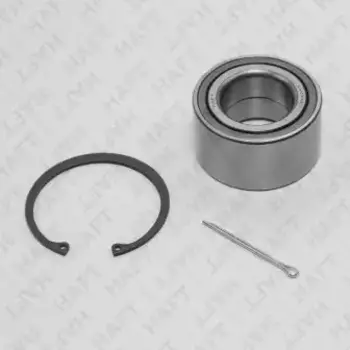 к-кт подшипника ступицы передней!\ Hyundai Solaris/Accent/i10/i20 08>, KIA Rio 05> LV0238 HAFT
