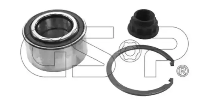 к-кт подшипника ступицы! передней\ Peugeot 107, Citroen C1, Toyota Aygo 06>