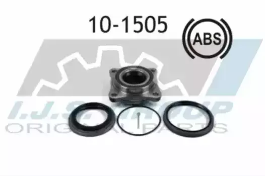 к-кт подшипника ступицы передней!\ Toyota Land Cruiser 3.0/4.0 03> 10-1505 IJS