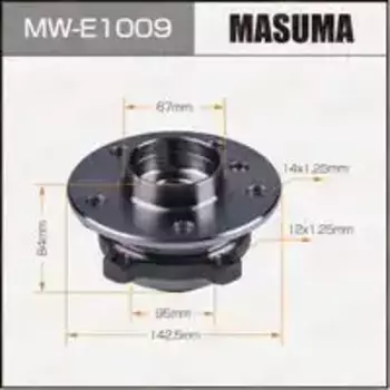 к-кт подшипника ступицы передней! в сборе со ступицей\ BMW X1, Mini MW-E1009 MASUMA