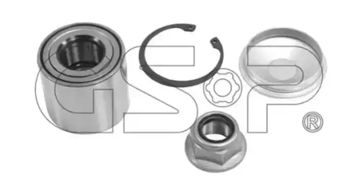 к-кт подшипника ступицы зад. наружн.!\ Renault Scenic all 03>