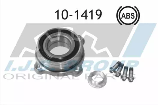 к-кт подшипника ступицы! задней\ BMW E65/Х5 3.0/6.0/3.0D/4.0D 00> 10-1419 IJS