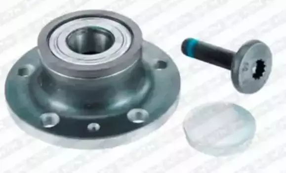 к-кт подшипника ступицы задней! в сб. со ступицей\VW Golf 1.4i-2.0TDi 10.03-11.03/Touran 03> R154.54 SNR