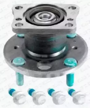 к-кт подшипника ступицы задней в сборе со ступицей\ Ford Fiesta VI 08> ABS R152.74 SNR