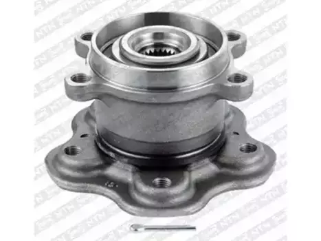 к-кт подшипника ступицы задней! в сборе со ступицей\ Nissan Qashqai (J11E) 13> R168113 SNR