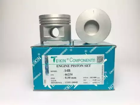 к-кт поршней! 0.50 (4 шт.)\ Toyota B-Series 14B 46254050 TEIKIN