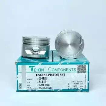 к-кт поршней! 0.50 (4 шт.)\ Hyundai 51119050 TEIKIN