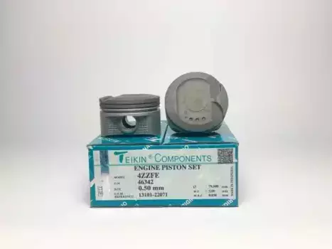 к-кт поршней! 0.50 (4 шт.)\ Toyota Avensis/Corolla 1.6i 3ZZ-FE 98> 46342050 TEIKIN