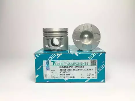 к-кт поршней! 0.50, 4шт.\ Mitsubishi 4D56T 43300AG.050 TEIKIN