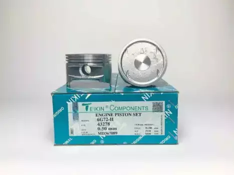 к-кт поршней! 0.50 (6 шт.)\ Mitsubishi Montero 3.0 6G72-II 01> 43278.050 TEIKIN