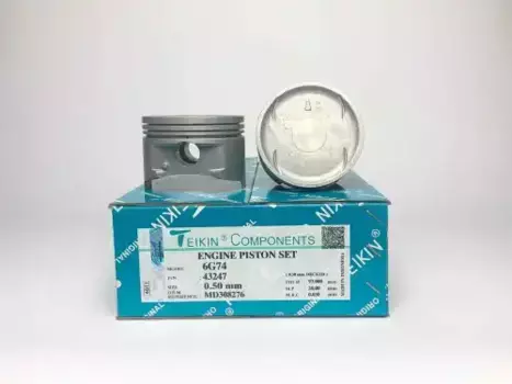 к-кт поршней! 0.50 (6 шт.)\ Mitsubishi Pajero 3.5 6G74 93-21 43247 050 TEIKIN