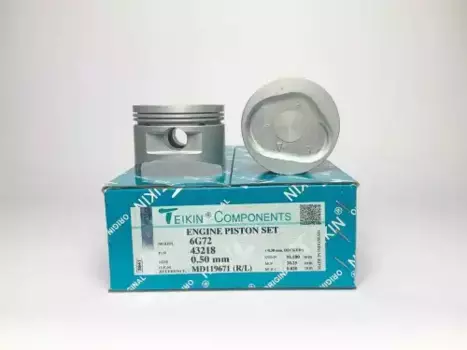 к-кт поршней! 0.50 (6 шт.)\ Mitsubishi Pajero 3.0 6G72 88-18 43218 050 TEIKIN