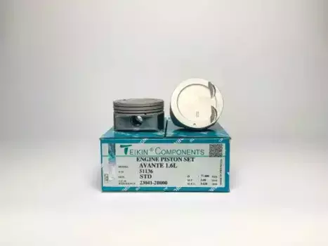 к-кт поршней! STD (4 шт.)\ Hyundai 51136STD TEIKIN