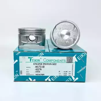к-кт поршней! STD (6 шт.)\ Mitsubishi Pajero 3.0 6G72 88-18 43278 STD TEIKIN