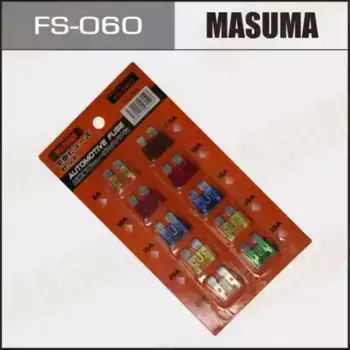 к-кт предохранителей! плоские стандарт 10шт. 7.5-30А\ FS-060 MASUMA