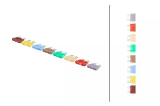 к-кт предохранителей! плоские standart, набор 3A/5A/7.5A/10Ax2/15A/20Ax2/25A/30А\ 8JS 711 683-903 HELLA