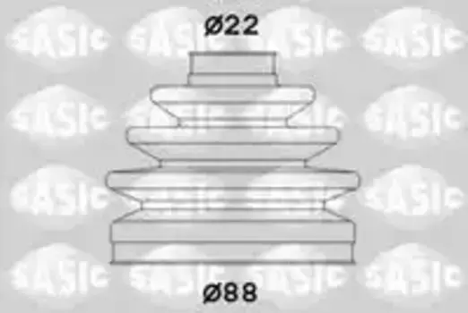 к-кт пыльника ШРУСа наружного!\ Ford Focus/S-Max 04>, Volvo C30/S40 04> 1906099 SASIC