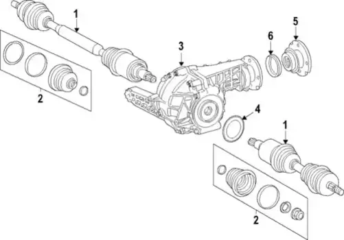 к-кт пыльника шруса наружного!\ MB W164 04-11/X164 06-12 166 330 00 85
