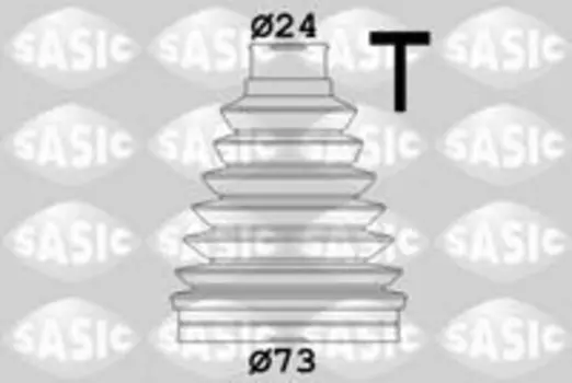 к-кт пыльника ШРУСа наружного!\ Renault Clio Grandtour 12>, Dacia Logan/Sandero 12> 1904041 SASIC