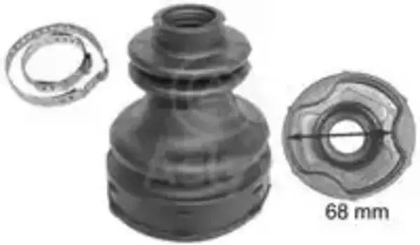 К-КТ ПЫЛЬНИКА ШРУСА REN CLIO1.5DCI1.62.0MEGANE 1.5DCI1.9DCI2.0 01- ВНУТР 24x68мм. AS200492 ASLYX