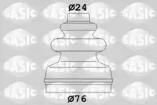 к-кт пыльника ШРУСа внутреннего!\ Citroen Xantia, Peugeot 806 1.6-2.0/2.0T 93-02 2873793 SASIC