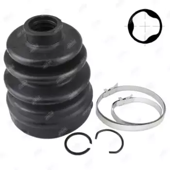 к-кт пыльника ШРУСа внутреннего!\ Hyundai i30 07-12/iX20 10>/ KIA Cerato 09-14/Venga 10> CD13022 JIKIU