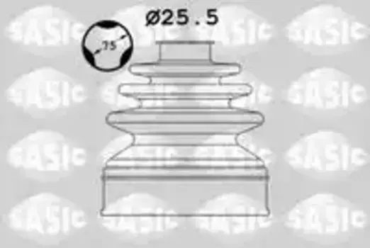 к-кт пыльника ШРУСа внутренний!\ Citroen C5/C6 08> 1900026 SASIC