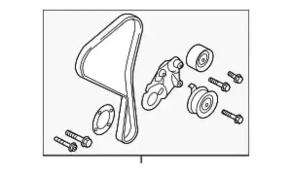 к-кт ремня ГРМ!\ Volvo V40 12-19 32213096