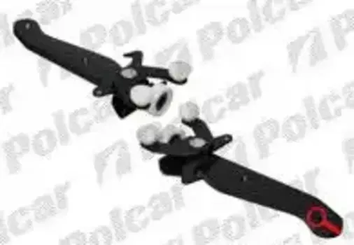 к-кт роликов сдвижных дверей нижн. прав.! 2 шт\ VW Transporter T5/MULTIVAN 03-09 9568Z-73 POLCAR