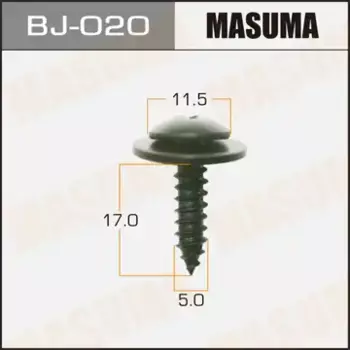 к-кт саморезов !10шт., 5x17 \ BJ-020 MASUMA