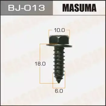 к-кт саморезов !10шт., 6x18 \ BJ013 MASUMA