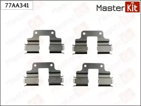 Пружины барабанных тормозных колодок MASTERKIT 77AA341