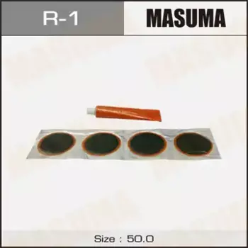 к-кт заплаток для камер! 16 шт. D50mm + клей 22ml\ R-1 MASUMA