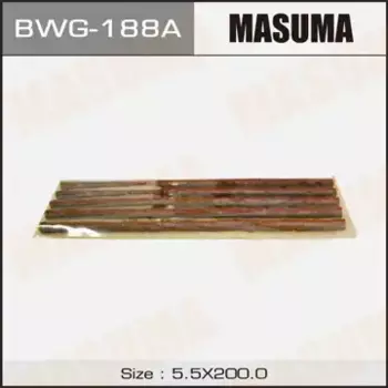 к-кт жгутов для ремонта б/к шин! 5 жгутов красн. на подложке 200mm\ BWG-188A MASUMA