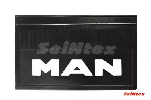 к-т брызговиков! с надписью, задние 600x400mm\ MAN 82303 SEINTEX