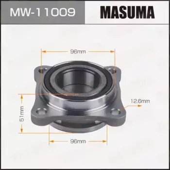 к-т подшипника ступ. пер.! с ABS\ Toyota Land Cruiser 120/Prado GRJ120/KDJ120 MW-11009 MASUMA