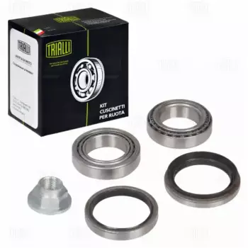 к-т подшипника ступицы перед.! подшип.2шт,сальник 2шт, гайка\ KIA Rio I 00>