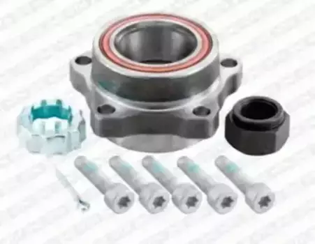 к-т подшипника ступицы передней в сборе со ступицей\ Ford Transit 06> R141.09 SNR