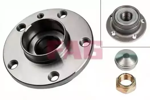 к-т подшипника ступицы задней! в сборе со ступицей\ Fiat Doblo 09> 713 6909 80 FAG