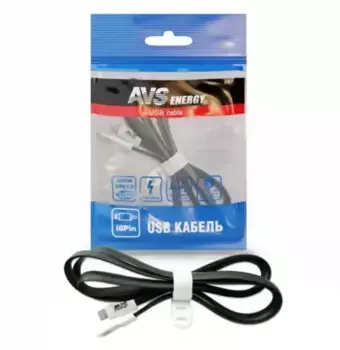 кабель! для iphone 5, 1м, плоский\ A78039S AVS