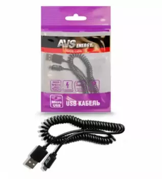 кабель! micro USB, 2м, витой\ A78608S AVS