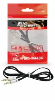 кабель! с разъемом 3,5 jack - 3,5 jack (аудио), 1м\ A78398S AVS
