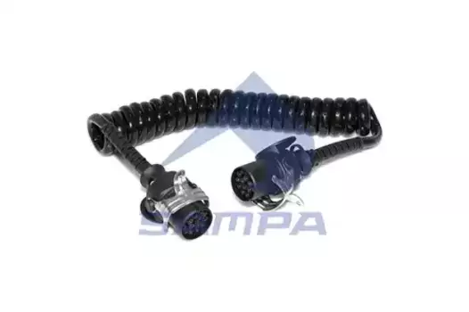 кабель спиральный! 15/15 полюсов, с 2 штекерами\ 095.171 SAMPA