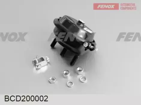 камера тормозная !тип 20, шпильки М16x1.5 (120мм), шток М16x1.5, вылет штока 42мм \МАЗ BCD200002 FENOX