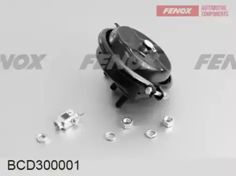 камера тормозная !тип 30, шпильки М16x1.5 (120мм), шток М16x1.5 корот. выл.штока 42мм\МАЗ BCD300001 FENOX